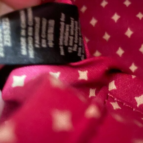 Fossil Key-Per Vinyl Coated Shoulder Tote Bag Approx 16.5" x 10.5" Multicolored - Picture 16 of 16